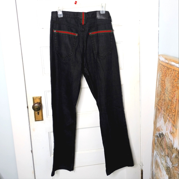 Men's Vintage Brooklyn Basement black skater jeans - Picture 2 of 7